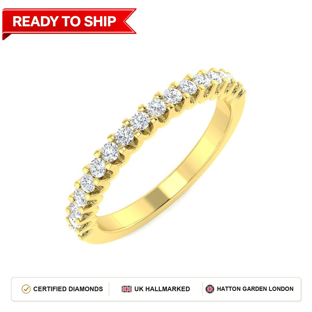 Lab grown diamond earring