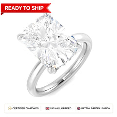 Lab grown diamond earring