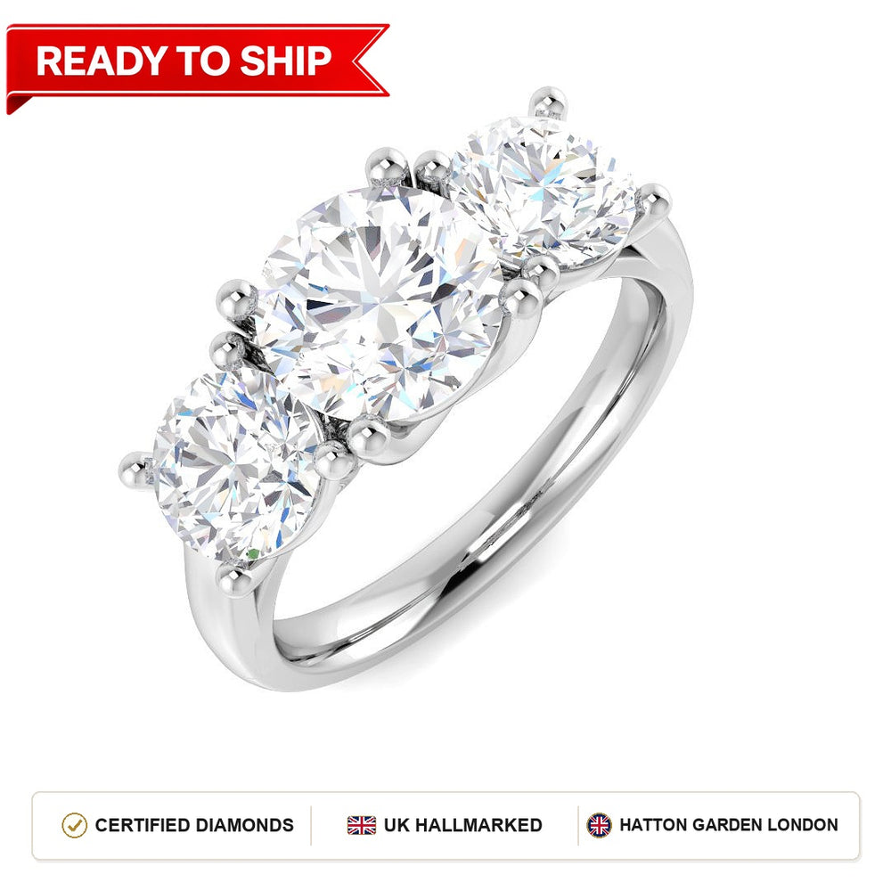 Lab grown diamond earring