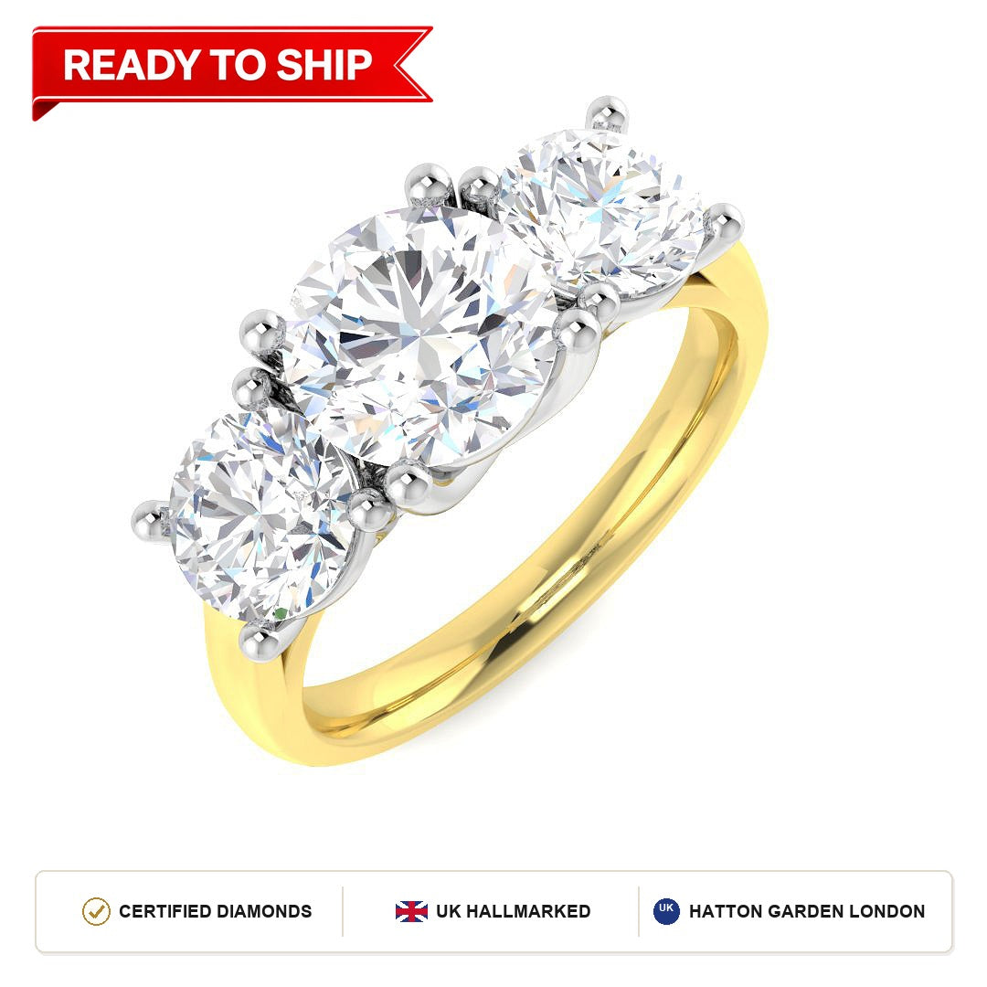 Lab grown diamond earring