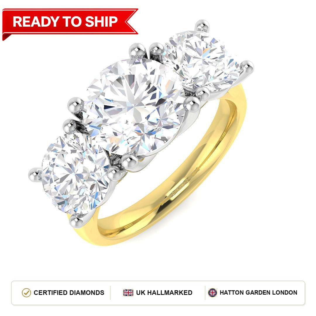 Lab grown diamond earring