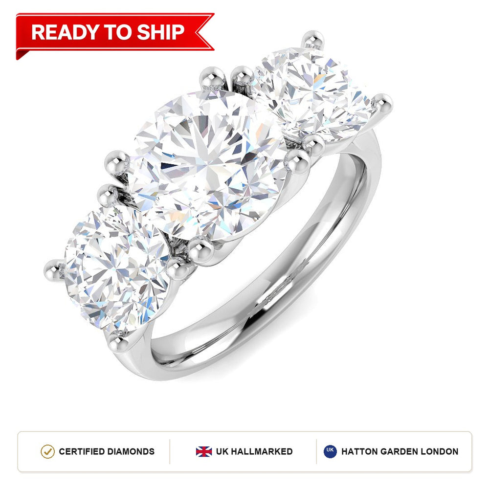 Lab grown diamond earring