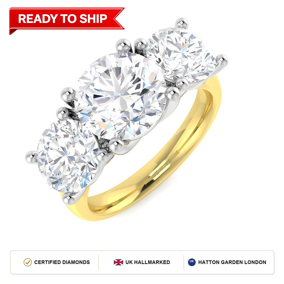 Lab grown diamond earring