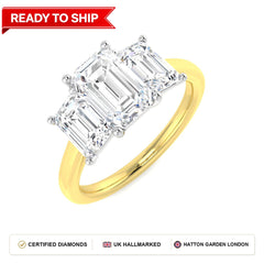 Lab grown diamond earring