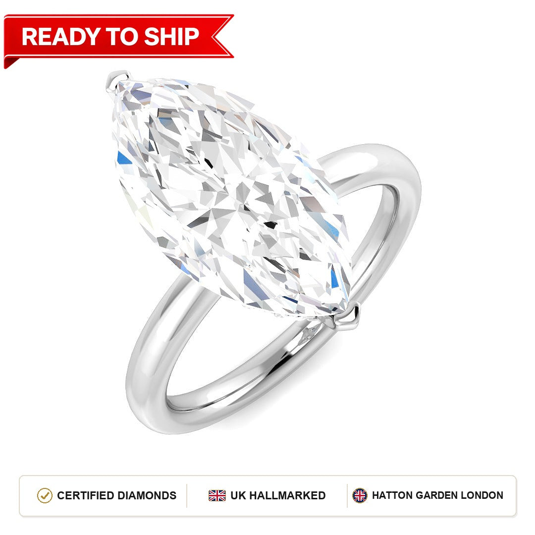 Lab grown diamond earring