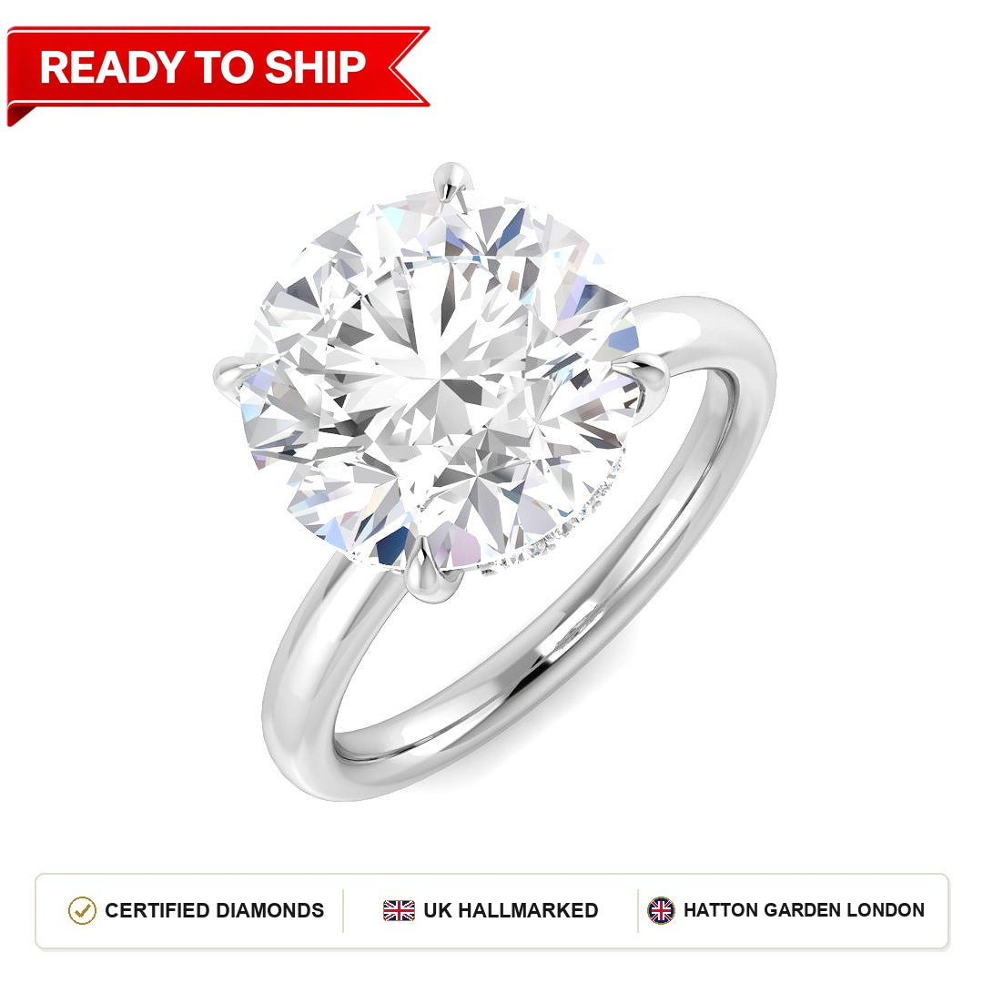 Lab grown diamond earring