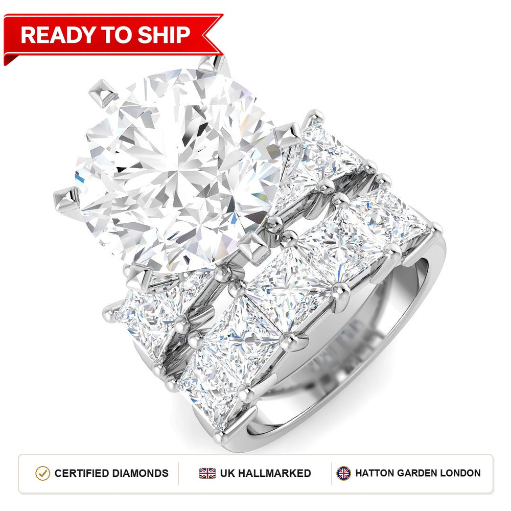 Lab grown diamond earring