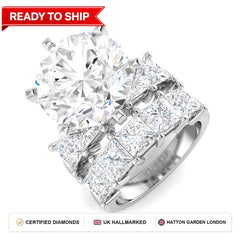 Lab grown diamond earring