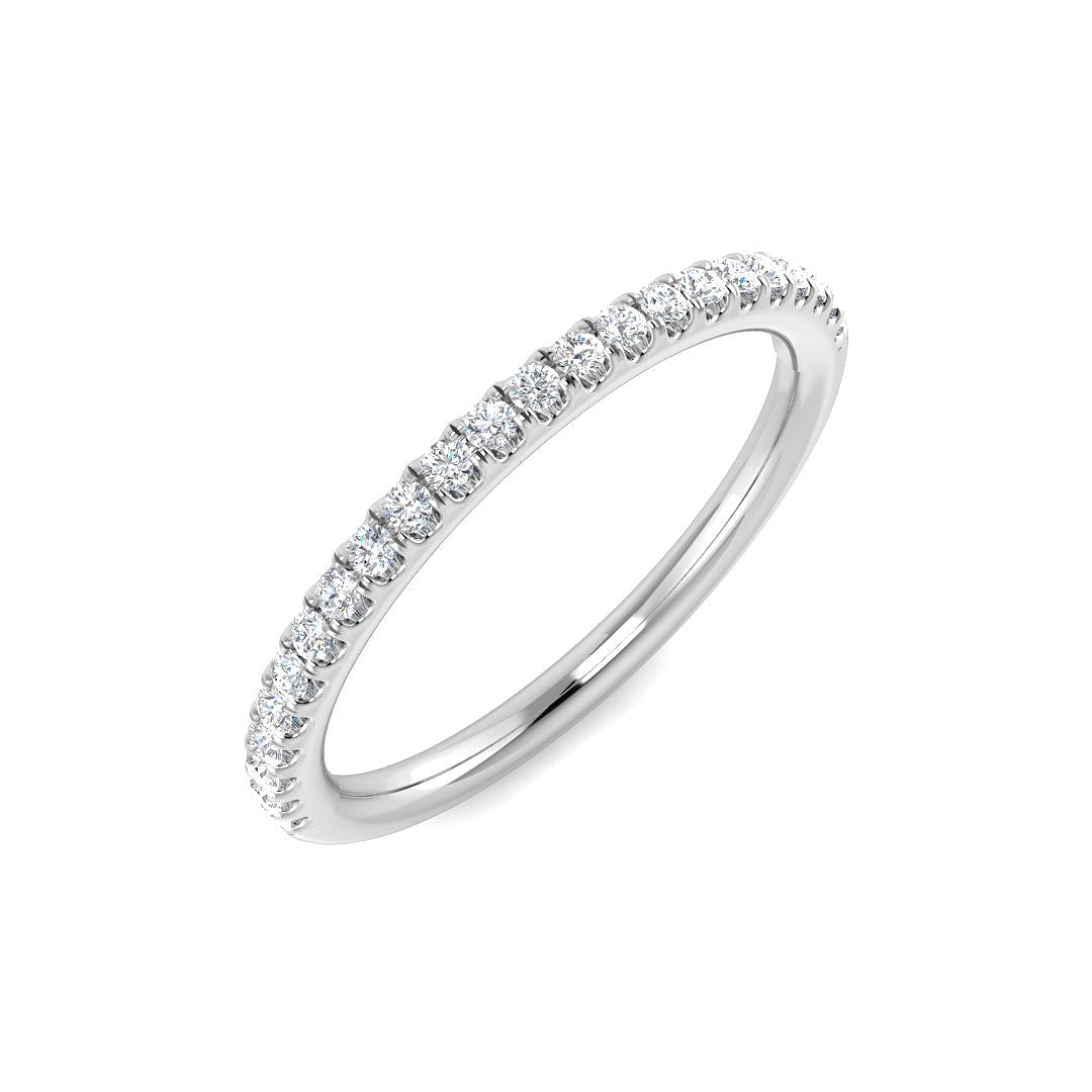 0.23Ct Lab Grown Diamond Ring in Platinum | Ring Size - M