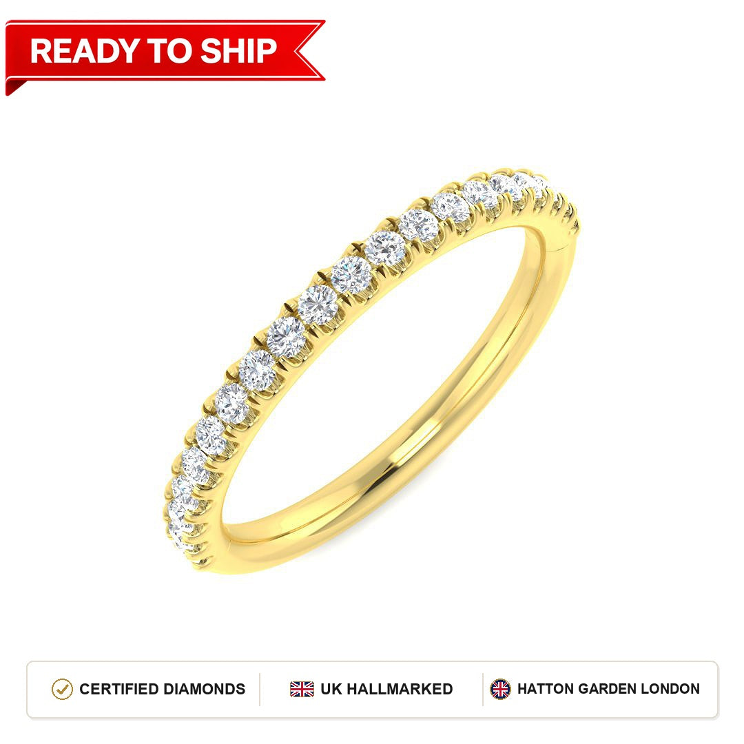 Lab grown diamond earring