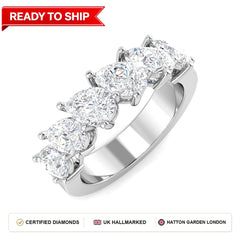 Lab grown diamond earring