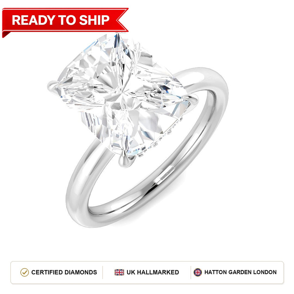 Lab grown diamond earring