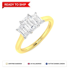 Lab grown diamond earring
