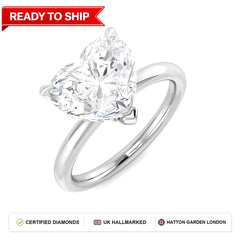 Lab grown diamond earring