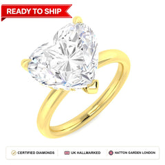 Lab grown diamond earring