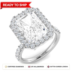 Lab grown diamond earring