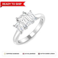 Lab grown diamond earring