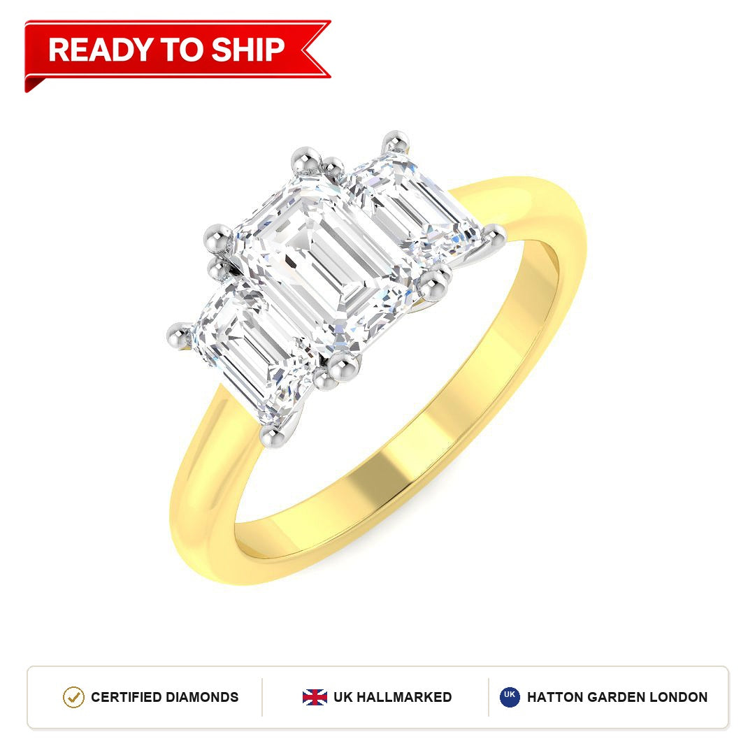 Lab grown diamond earring