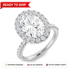 Lab grown diamond earring