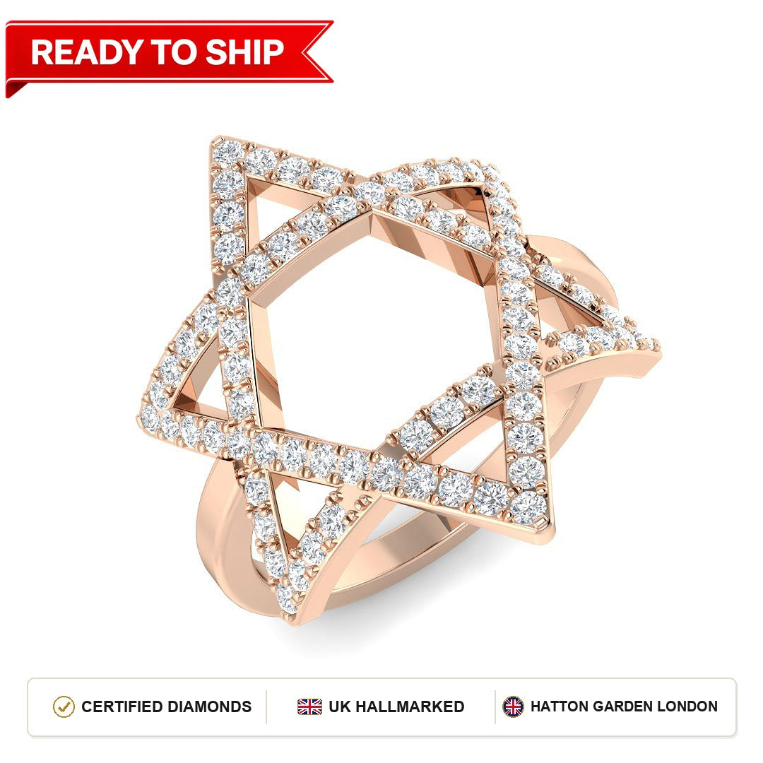 Lab grown diamond earring