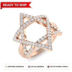 Lab grown diamond earring