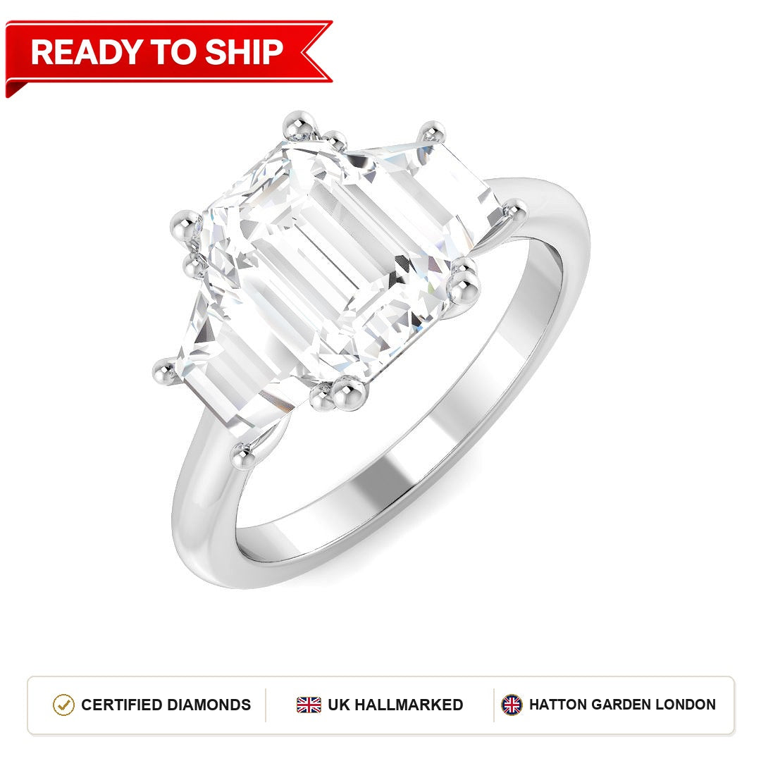 Lab grown diamond earring