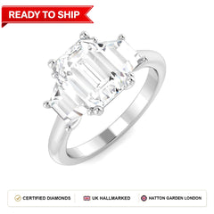 Lab grown diamond earring