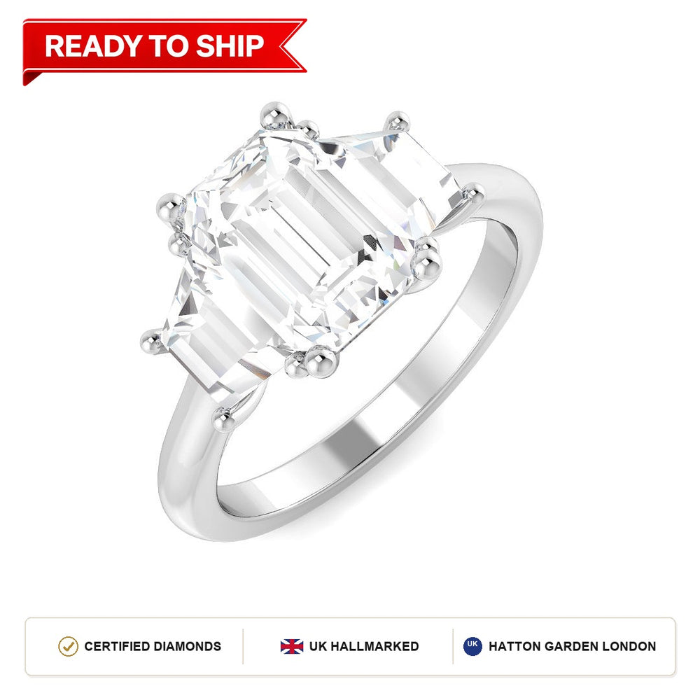 Lab grown diamond earring