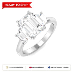 Lab grown diamond earring
