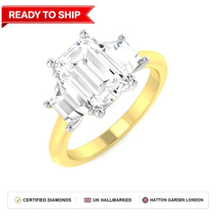 Lab grown diamond earring