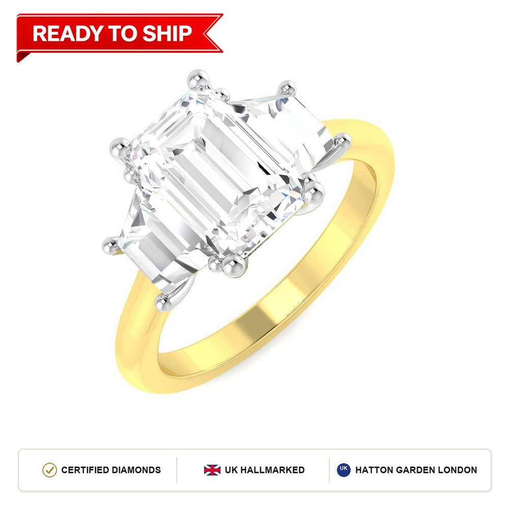 Lab grown diamond earring