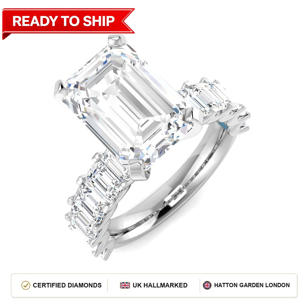 Lab grown diamond earring