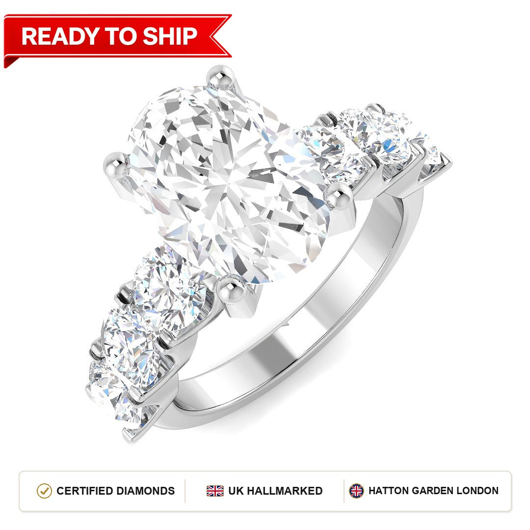 Lab grown diamond earring