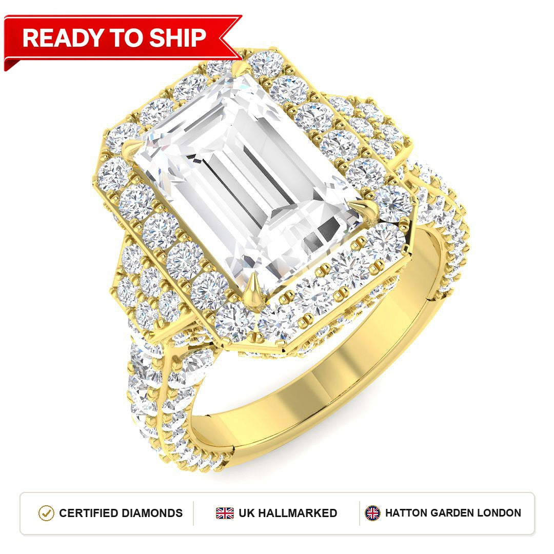 Lab grown diamond earring