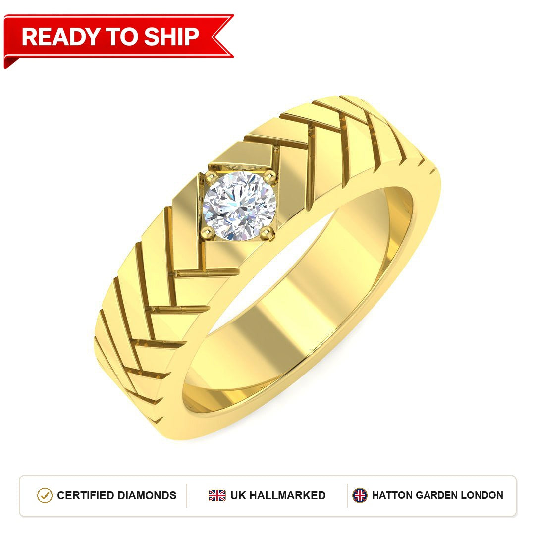 Lab grown diamond earring