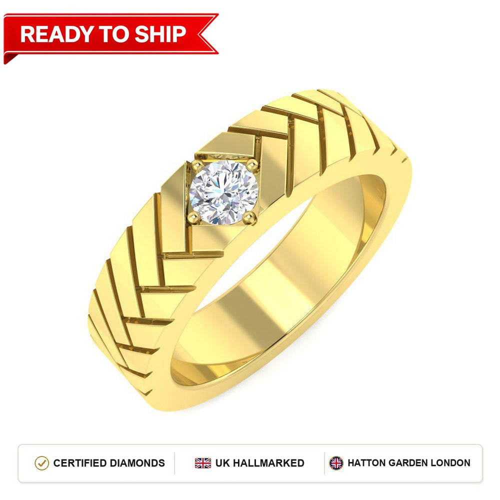 Lab grown diamond earring