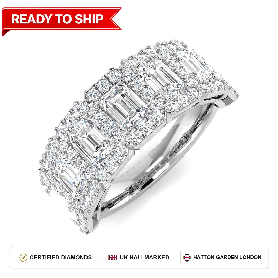 Lab grown diamond earring