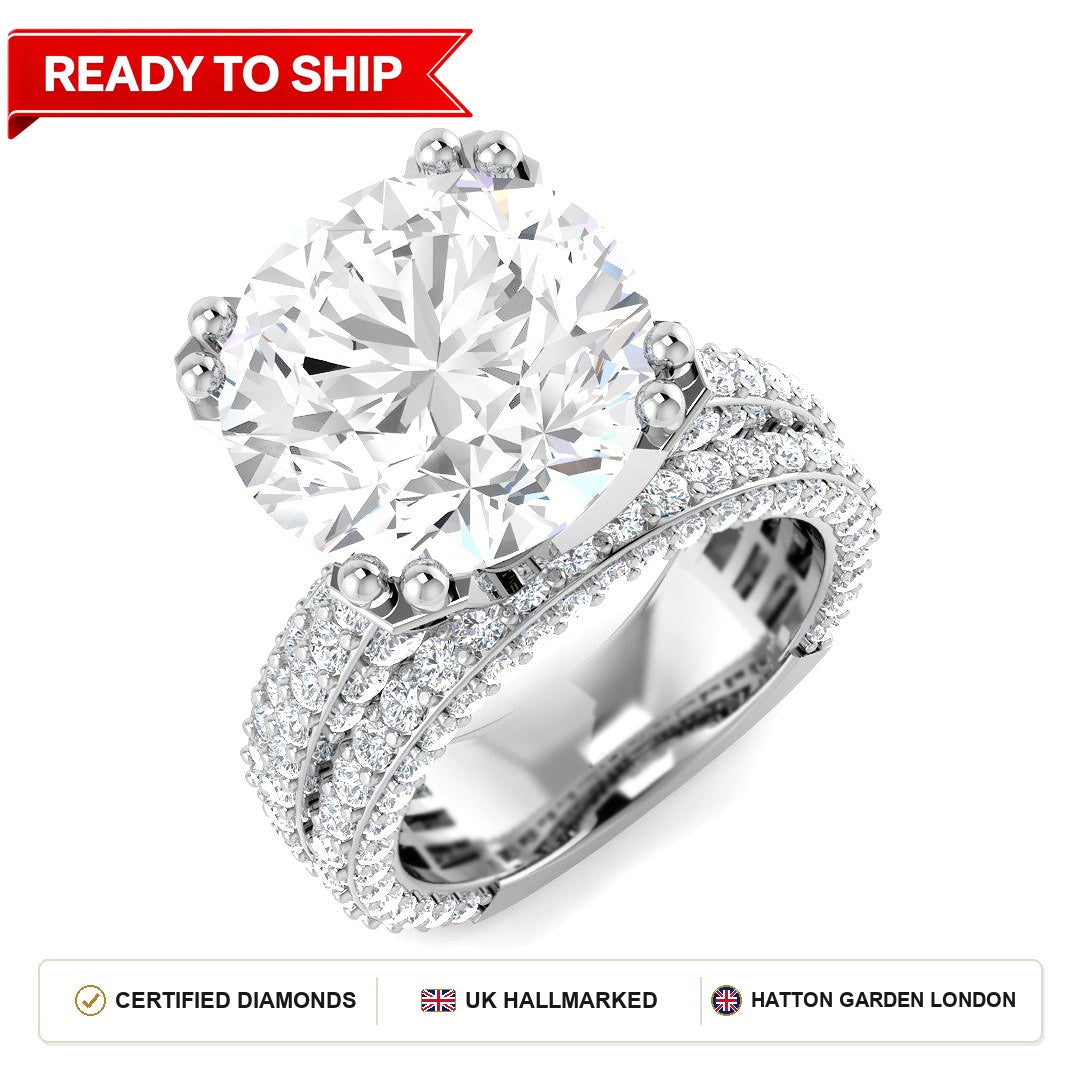 Lab grown diamond earring