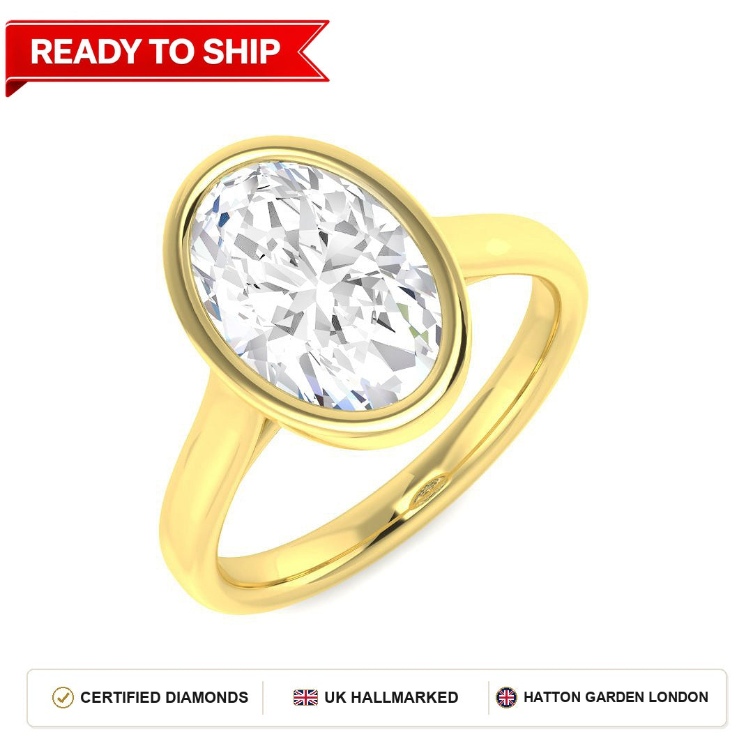 Lab grown diamond earring