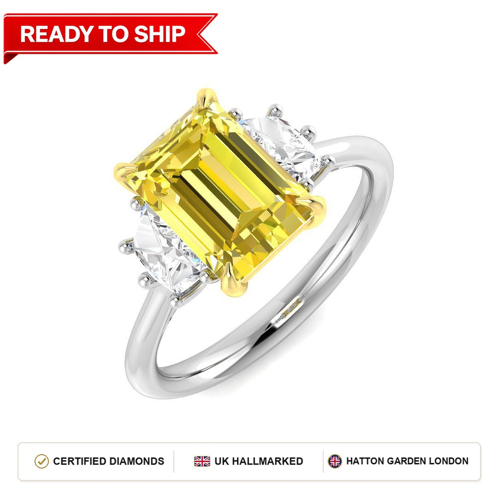 Lab grown diamond earring