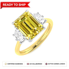Lab grown diamond earring
