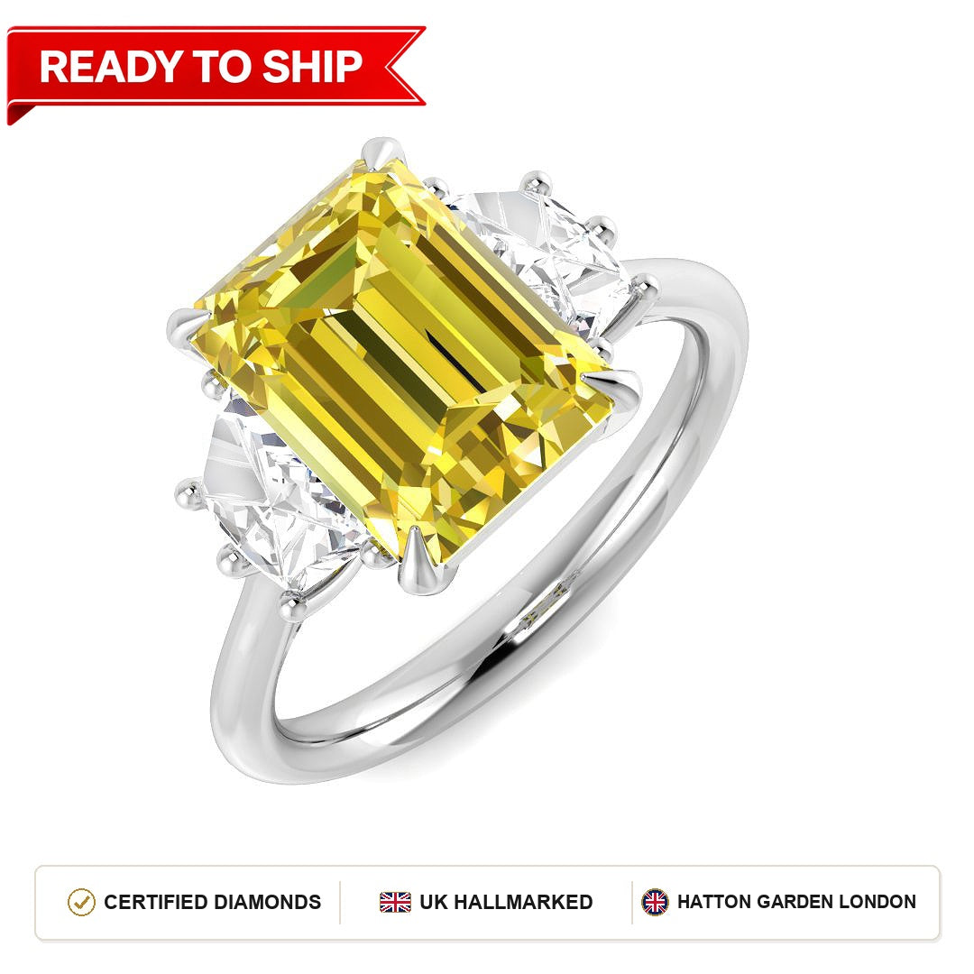 Lab grown diamond earring