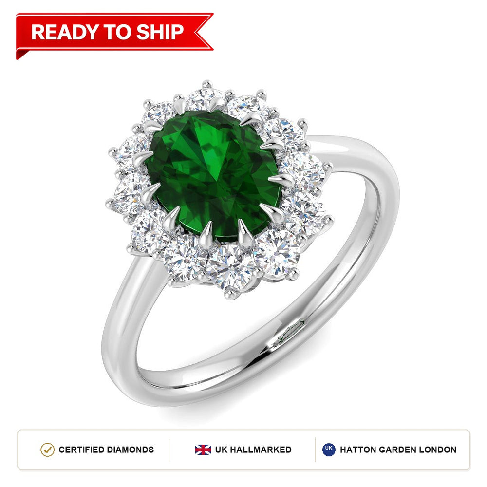 Lab grown diamond earring