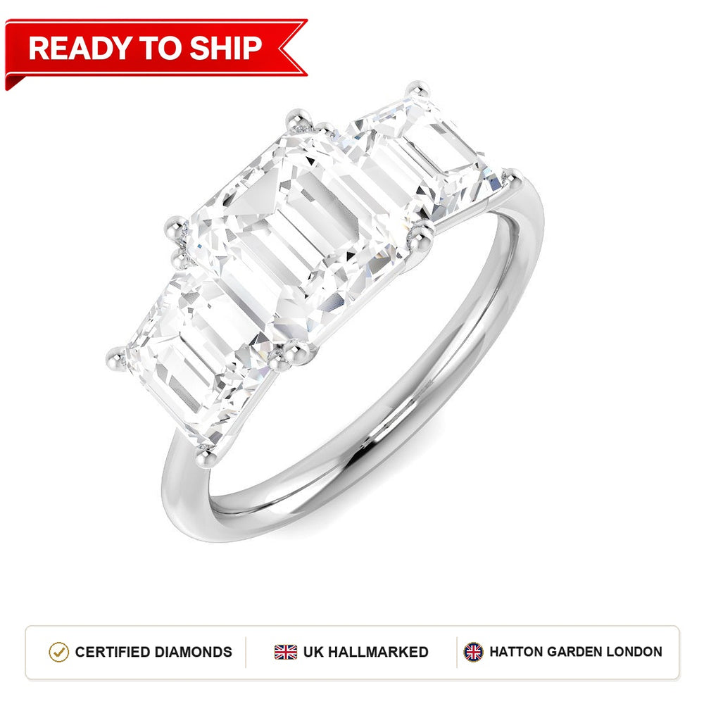 Lab grown diamond earring