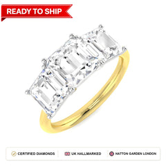 Lab grown diamond earring