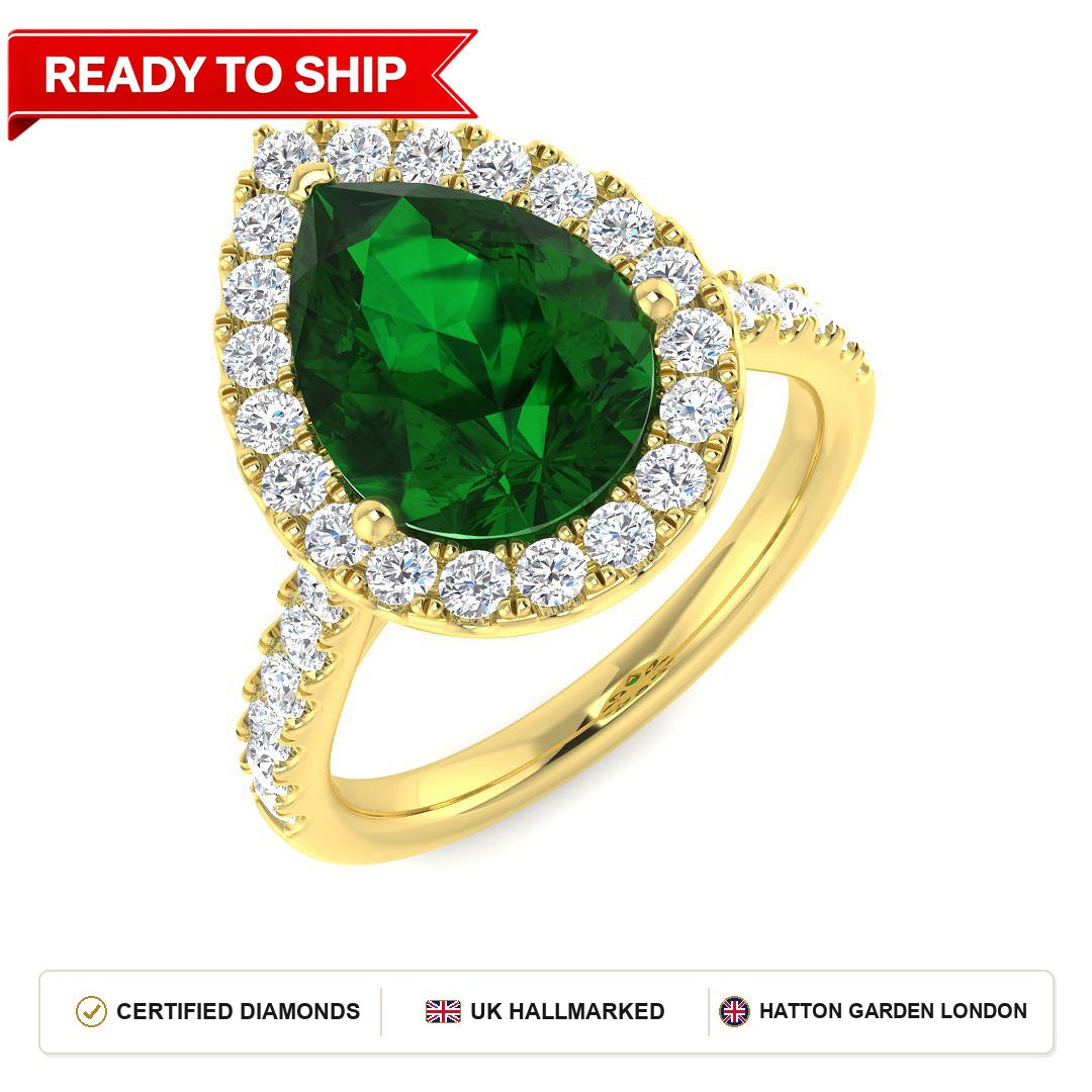 Lab grown diamond earring