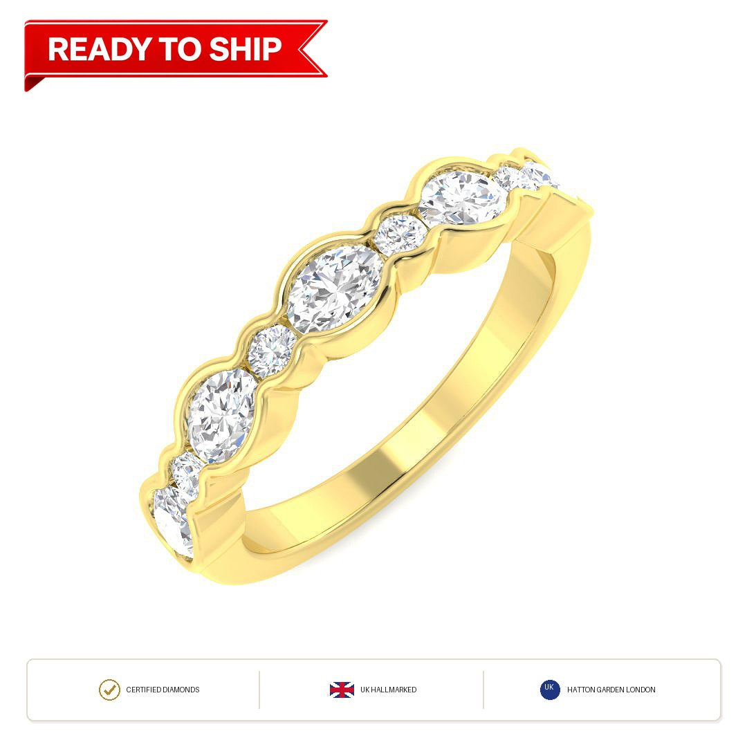 Lab grown diamond earring