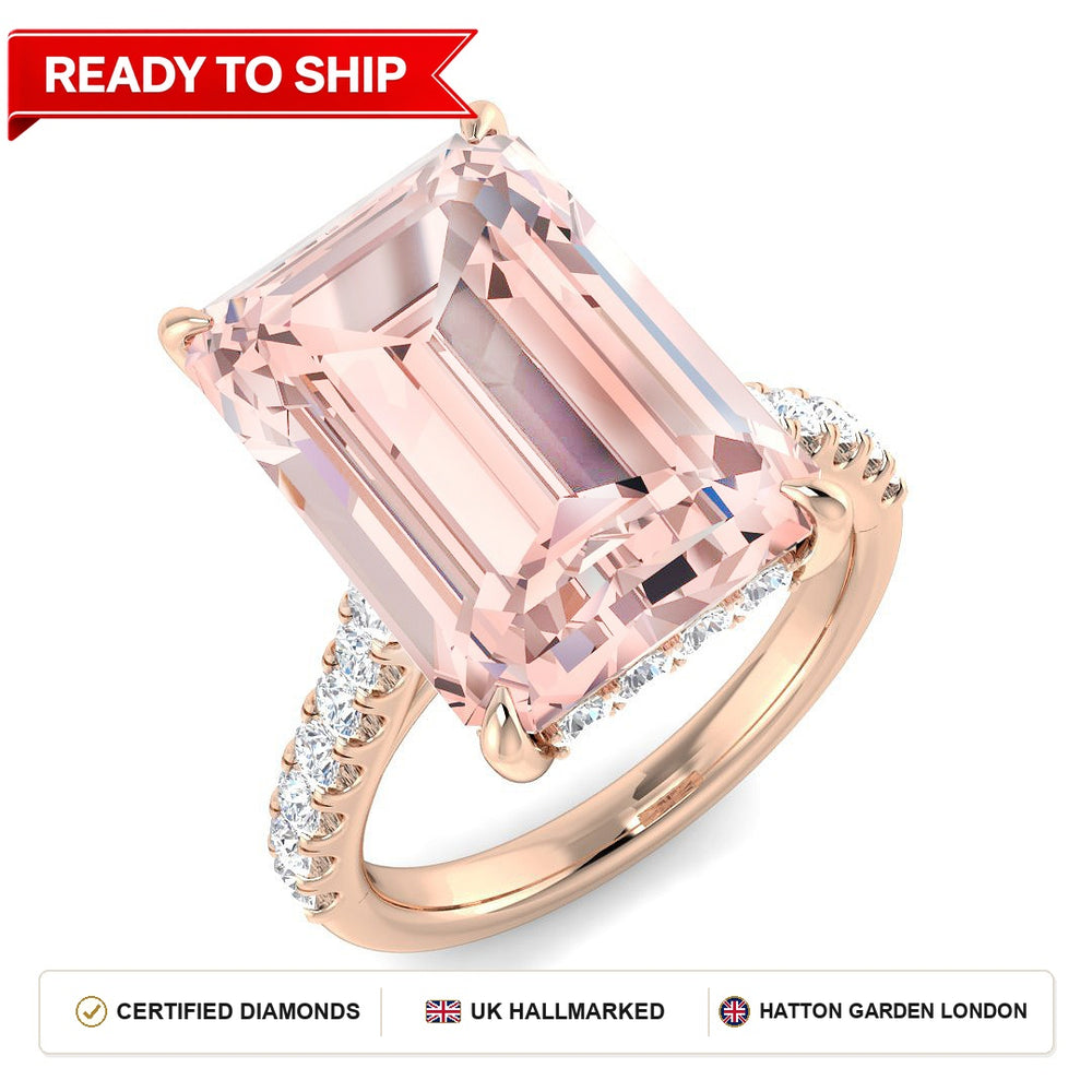 Lab grown diamond earring