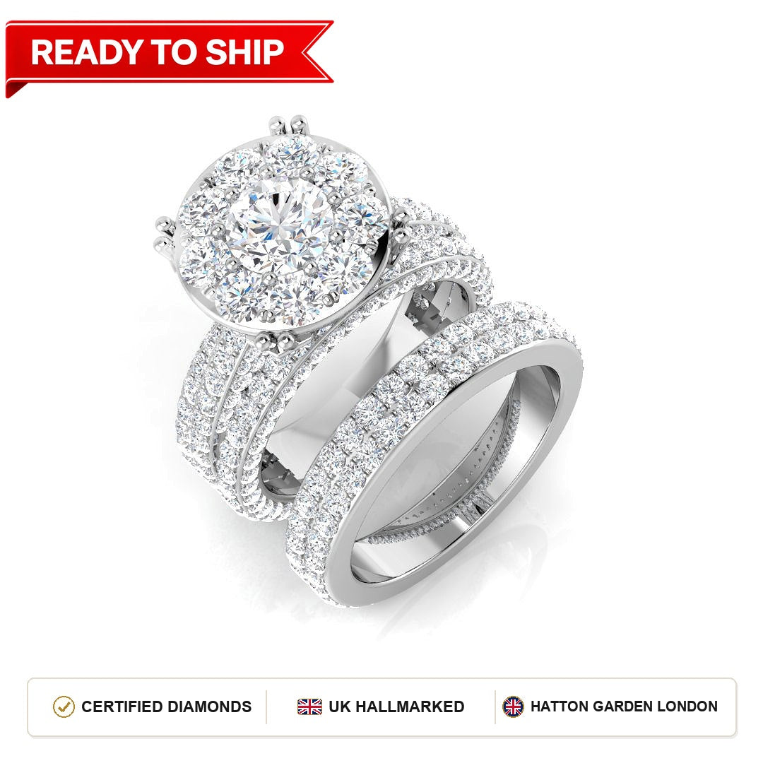 Lab grown diamond earring