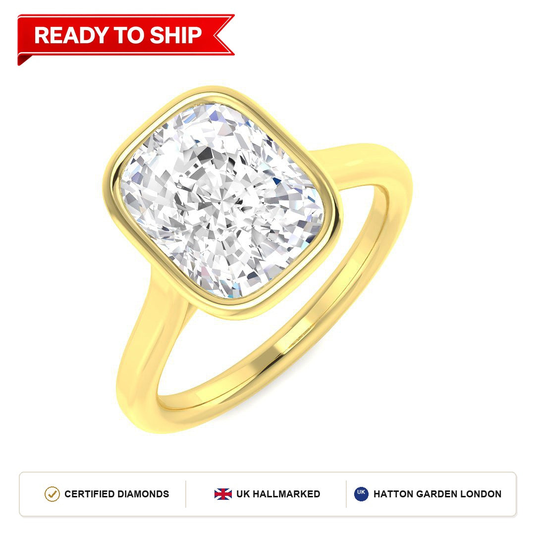 Lab grown diamond earring